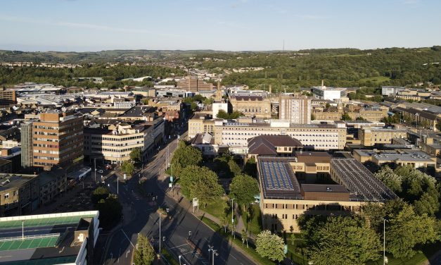 Watch: Drone Video of Huddersfield from above