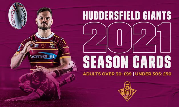 Huddersfield Giants season cards 2021 cheapest in Super League