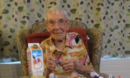 Hats off to knitter Grace aged 103