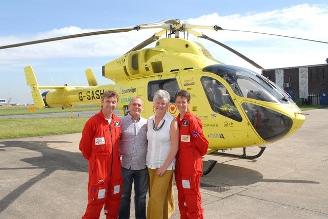 Helicopter heroes have raised almost £70k for Yorkshire Air Ambulance