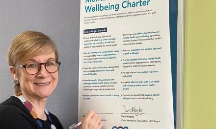 Kirklees College signs up to mental health charter