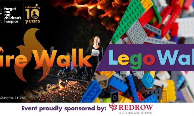 Walk over hot coals or Lego bricks for Forget Me Not Children’s hospice