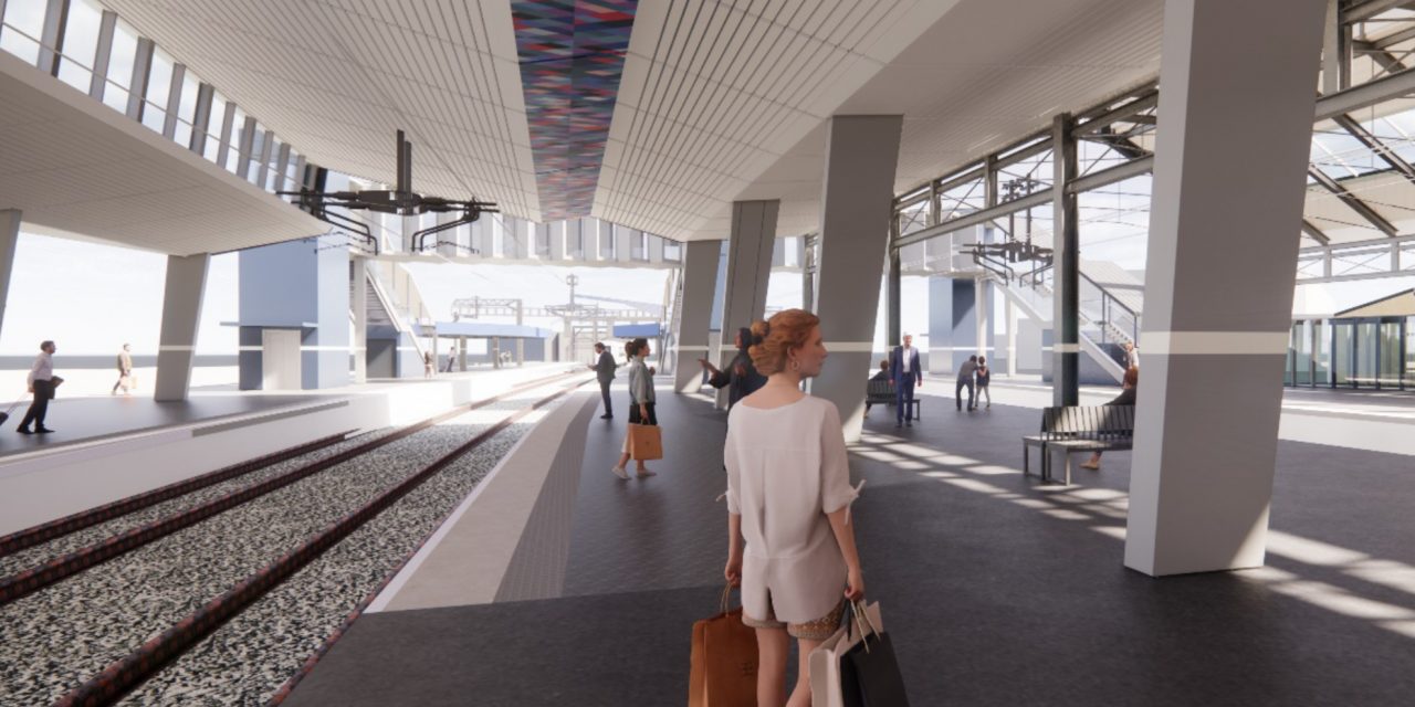 Futuristic new look for Huddersfield Railway Station