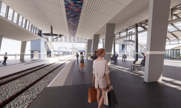 Futuristic new look for Huddersfield Railway Station