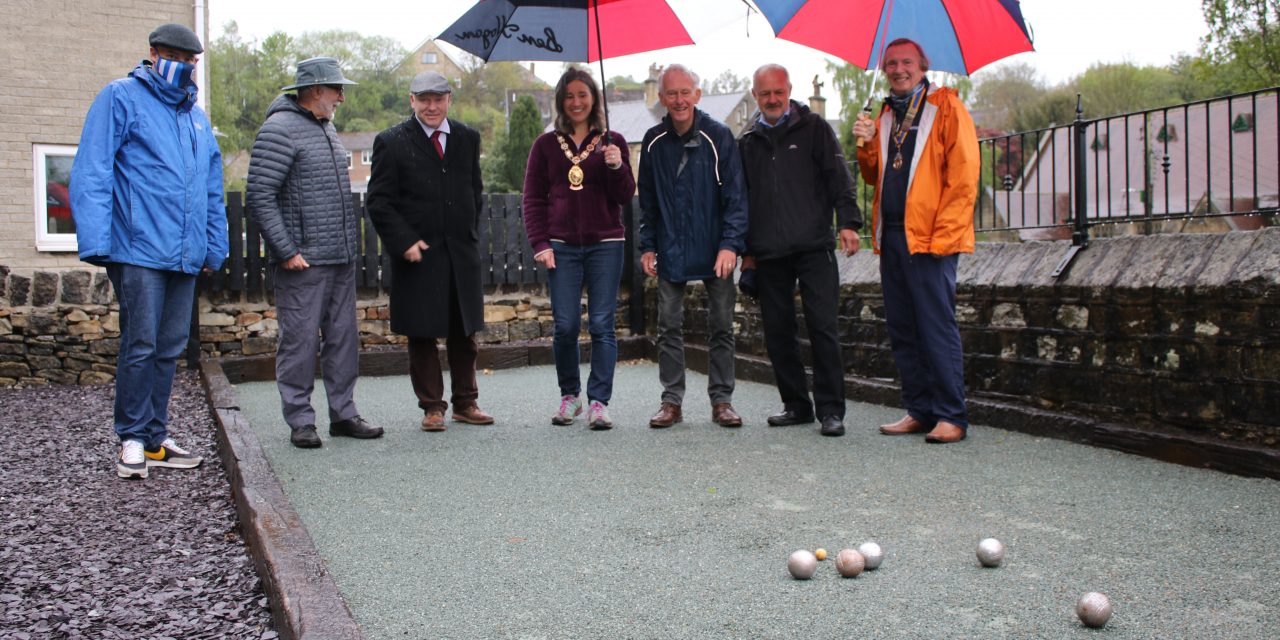 Why bother going to France when you can now play boules in Brockholes?