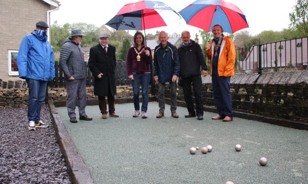 Why bother going to France when you can now play boules in Brockholes?