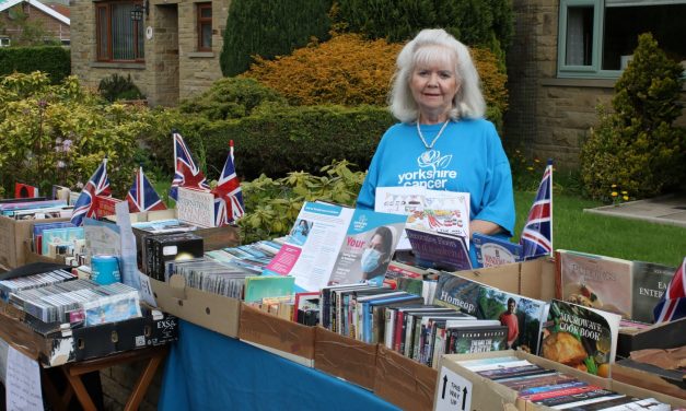 Eileen sets her stall out and raises £2.5k for Yorkshire Cancer Research