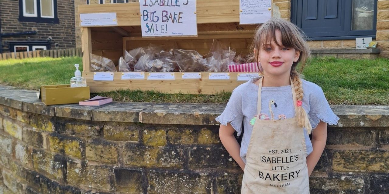 New challenge for Meltham’s 9-year-old star baker Isabelle Wingate