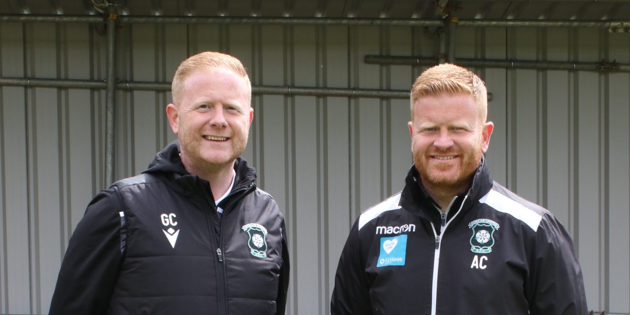 200 up! Golcar United joint bosses Ash and Gav Connor want to celebrate 200th game in charge with a win