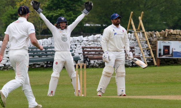 Cyrus takes wrecking ball to champions Hoylandswaine in Huddersfield Cricket League