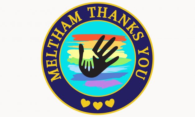 Badge of honour for volunteers who were the Pride of Meltham