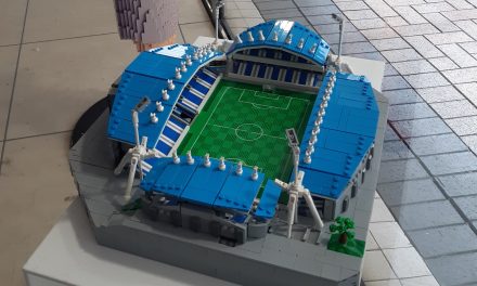 John Smith’s Stadium model builds interest in town centre Lego trail