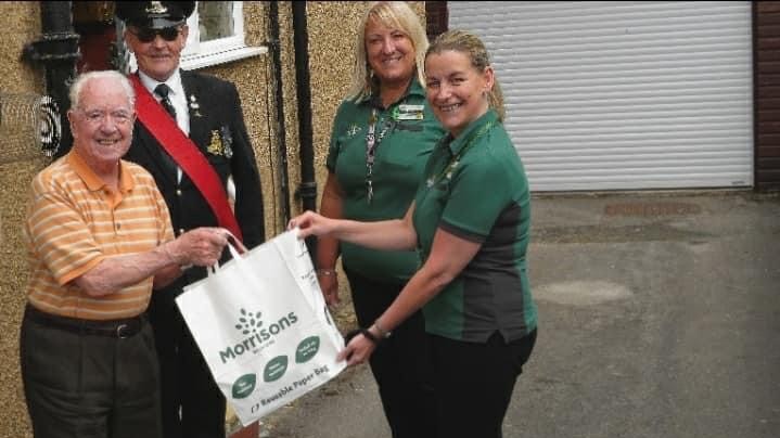 Morrisons Community Champions treat veterans on Armed Forces Day
