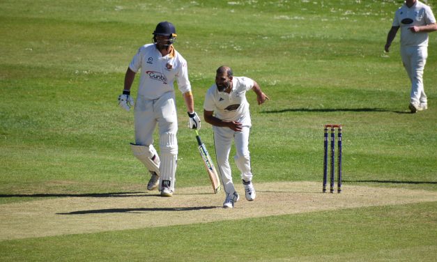 Eight-wicket hurrah for Muhammad Azharrullah as Hoylandswaine power on at the top