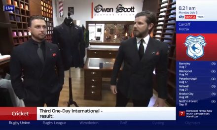 Mystery TV star to wear ‘It’s Coming Home’ suit made in Huddersfield