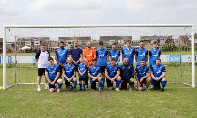 Great win for Sands United the football club that helps men who have suffered the trauma of losing a baby