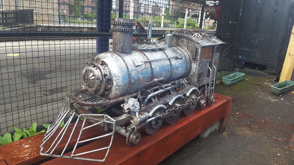 Platform 1’s amazing scrap metal train that’s more than the sum of its parts