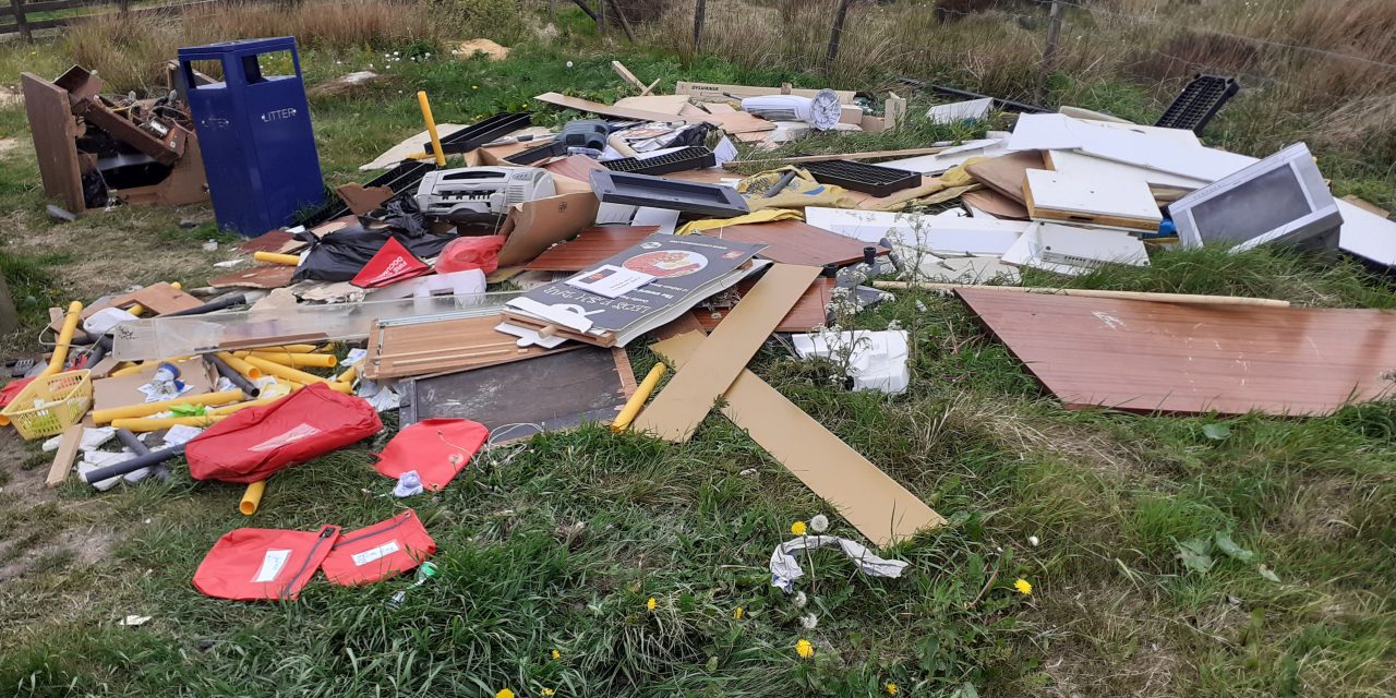 Odd job man fined for dumping waste at Meltham and Saddleworth Moor