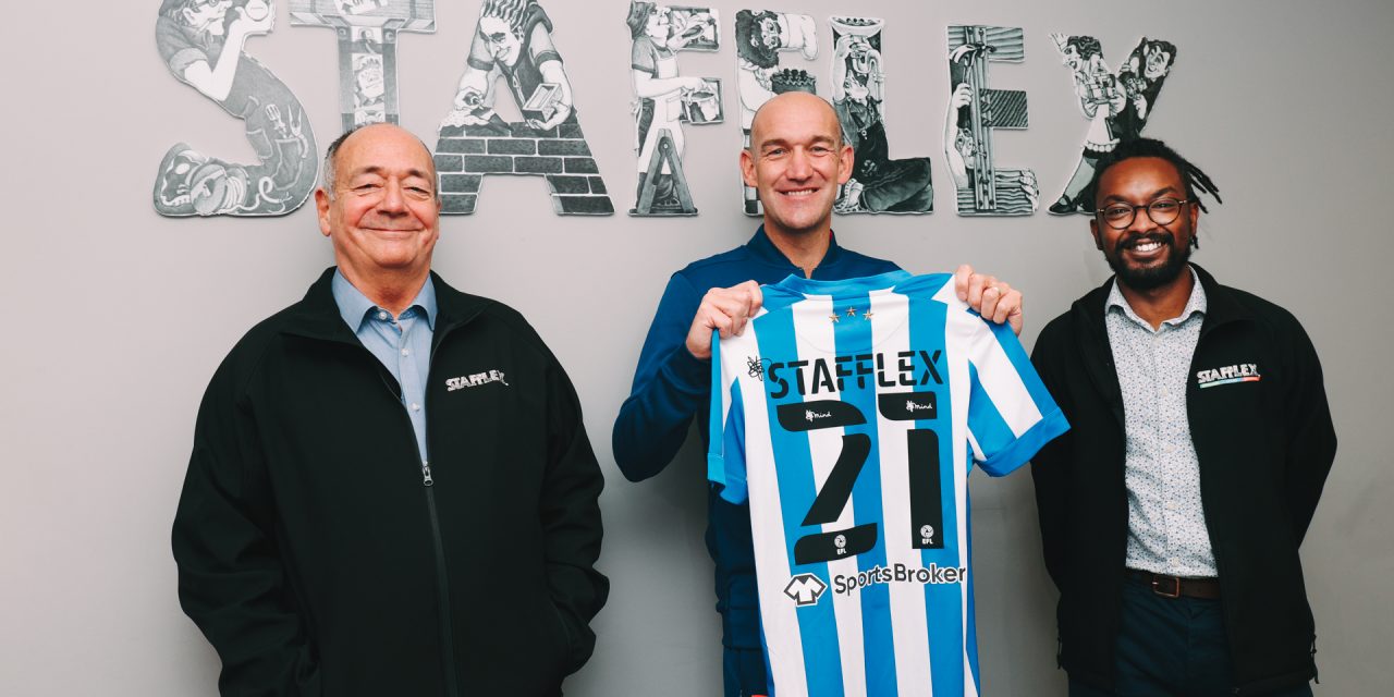 Stafflex supports Huddersfield Town on and off the field and extends partnership into a 15th year