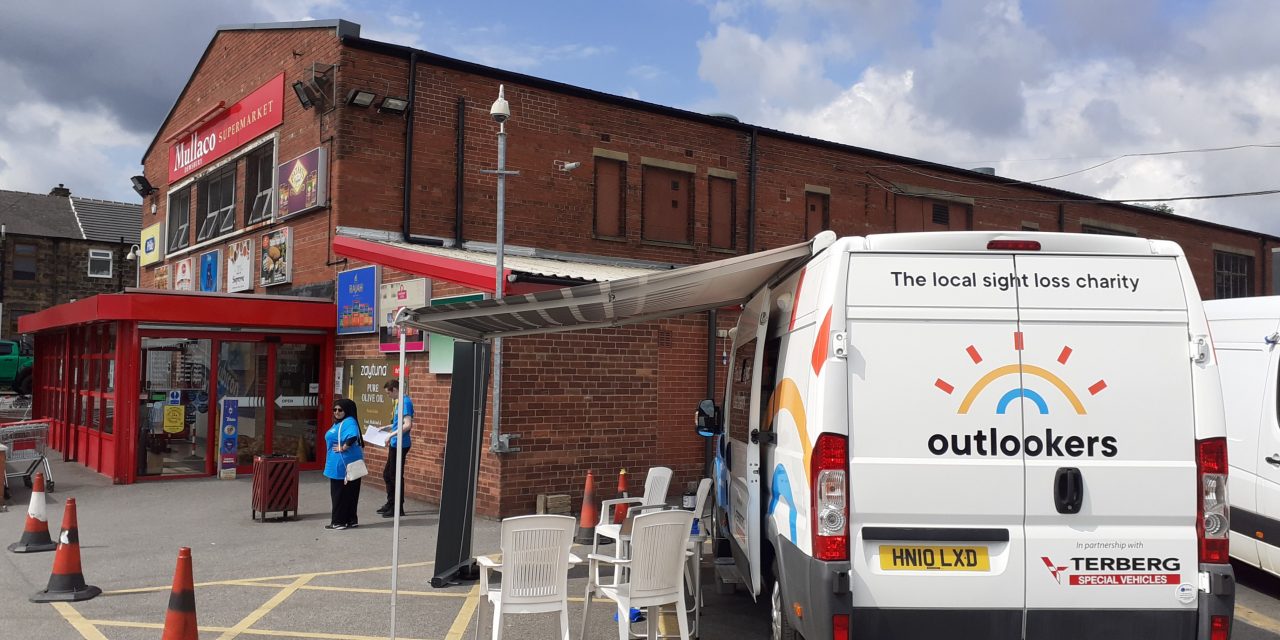 Outlookers takes mobile sight loss unit onto the streets of Kirklees