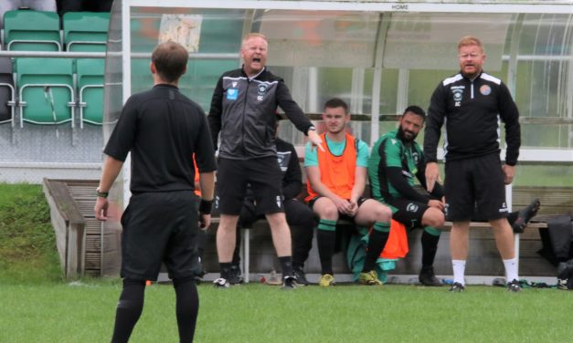 Golcar United boss Ash Connor backs players to bounce back from Bury ‘blip’