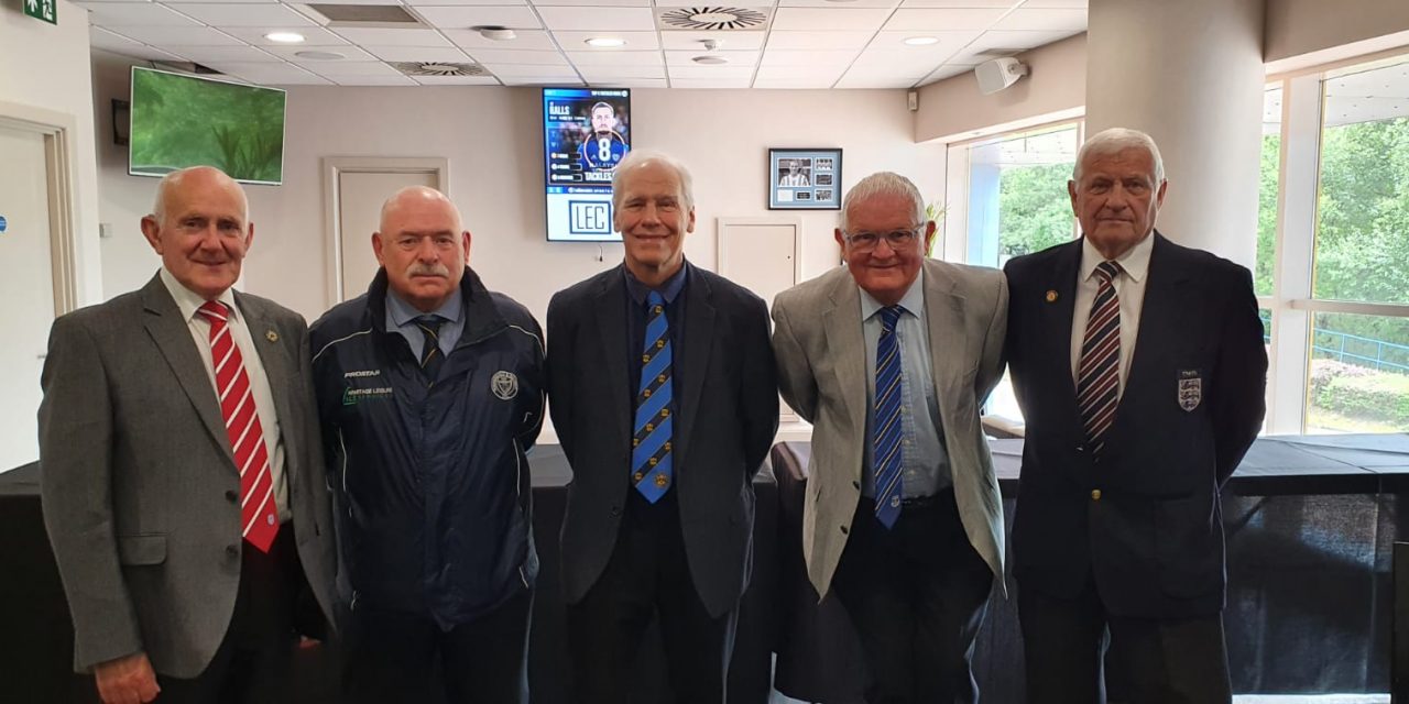 Four dedicated officials honoured for a lifetime of commitment to grassroots football