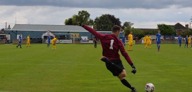 Emley AFC’s Liam Lovell is penalty save hero in first match of the season