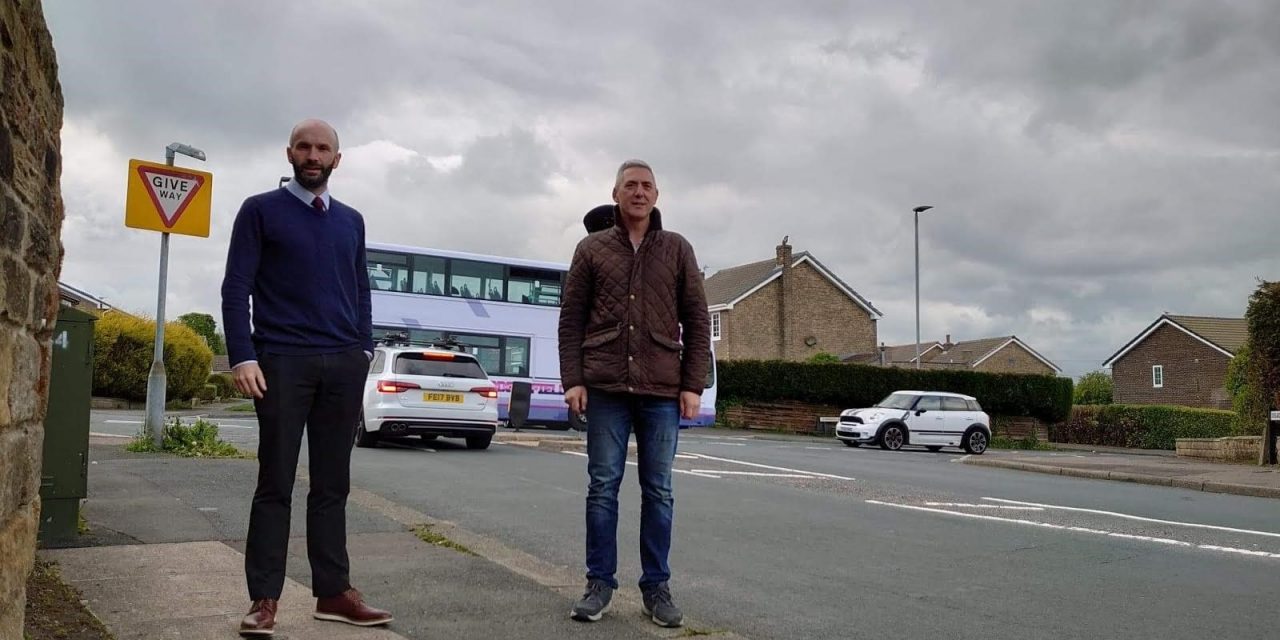 Councillors in Lindley welcome plans for new traffic calming measure in Cowrakes Road