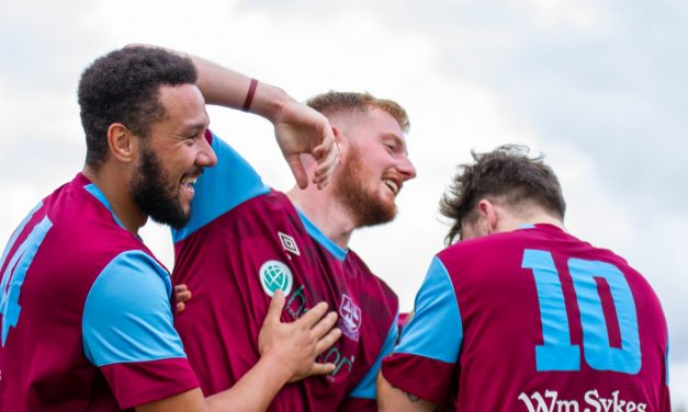 George Doyle makes it double figures for the season but Emley AFC go down to first defeat in five matches