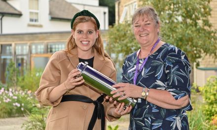 HRH Princess Beatrice buries time capsule at Forget Me Not Children’s Hospice to mark its 10th anniversary