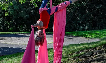 Circus artists hanging from trees, a flying astronaut and music, comedy and dance – welcome back Holmfirth arts festival