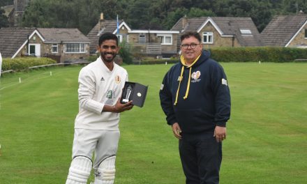 Sri Lankan Roscoe Thattil wins Huddersfield Cricket League’s overseas player award but his return home is delayed by Covid and economic uncertainty