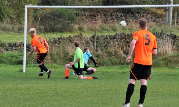 Oliver Mansell-Taylor hit a hat-trick as Honley beat Kirkburton – and the weather – in the Huddersfield District League