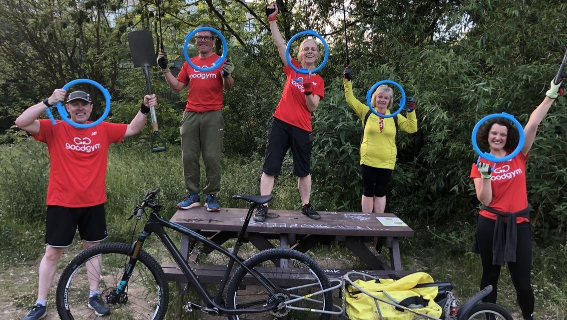 From litter-picking and weeding to building a wall to protect pigs, meet the GoodGym runners who keep fit while helping their community