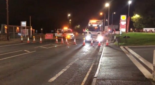 Latest update on progress of A62 Leeds Road & Cooper Bridge resurfacing work