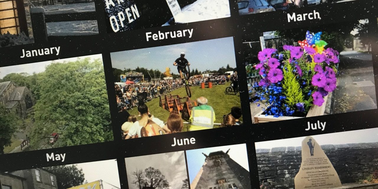 Lindley Calendar 2022 is out now and is raising money for Lindley Community Food Bank
