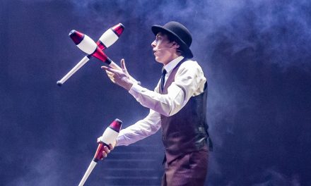Magician Michael Jordan is offering free circus skills workshops in run-up to spectacular show at the Lawrence Batley Theatre