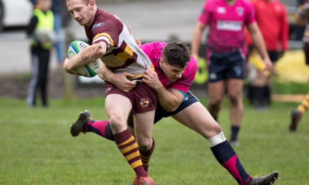 Huddersfield RUFC take heart from battling second half performance against power-packed Stourbridge