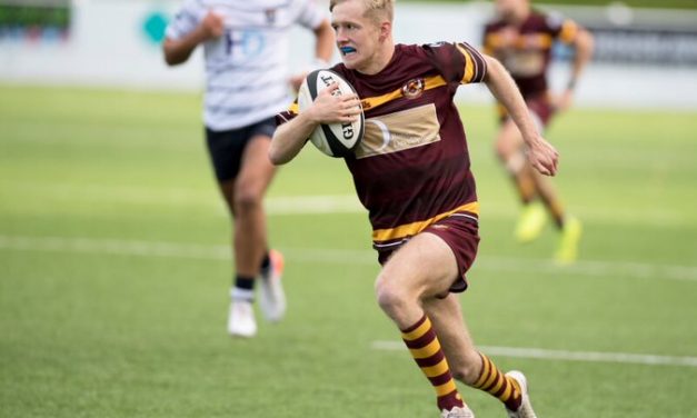 Kian Stewart went out on a Lymm to grab stunning try in rollercoaster first win of the season for Huddersfield RUFC
