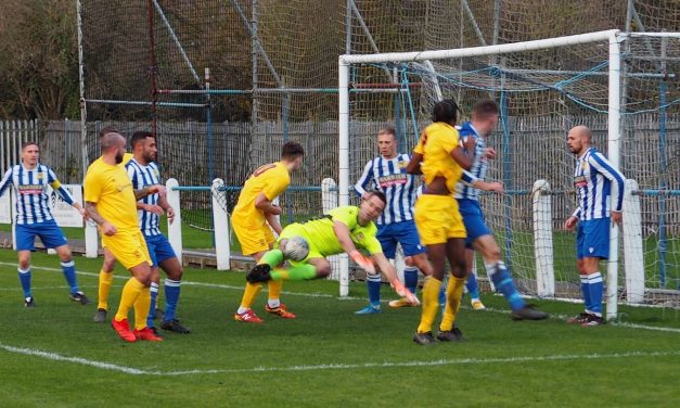 Two sent off as Emley AFC crash out of the FA Vase in ill-tempered clash at Newcastle Benfield