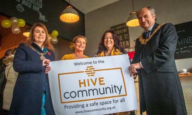 The HIVE Community Cafe offers a safe space for vulnerable people in Huddersfield town centre