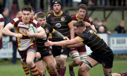 Kian Stewart scored a classic try as 14-man Huddersfield RUFC show character and belief to come through Tigers test
