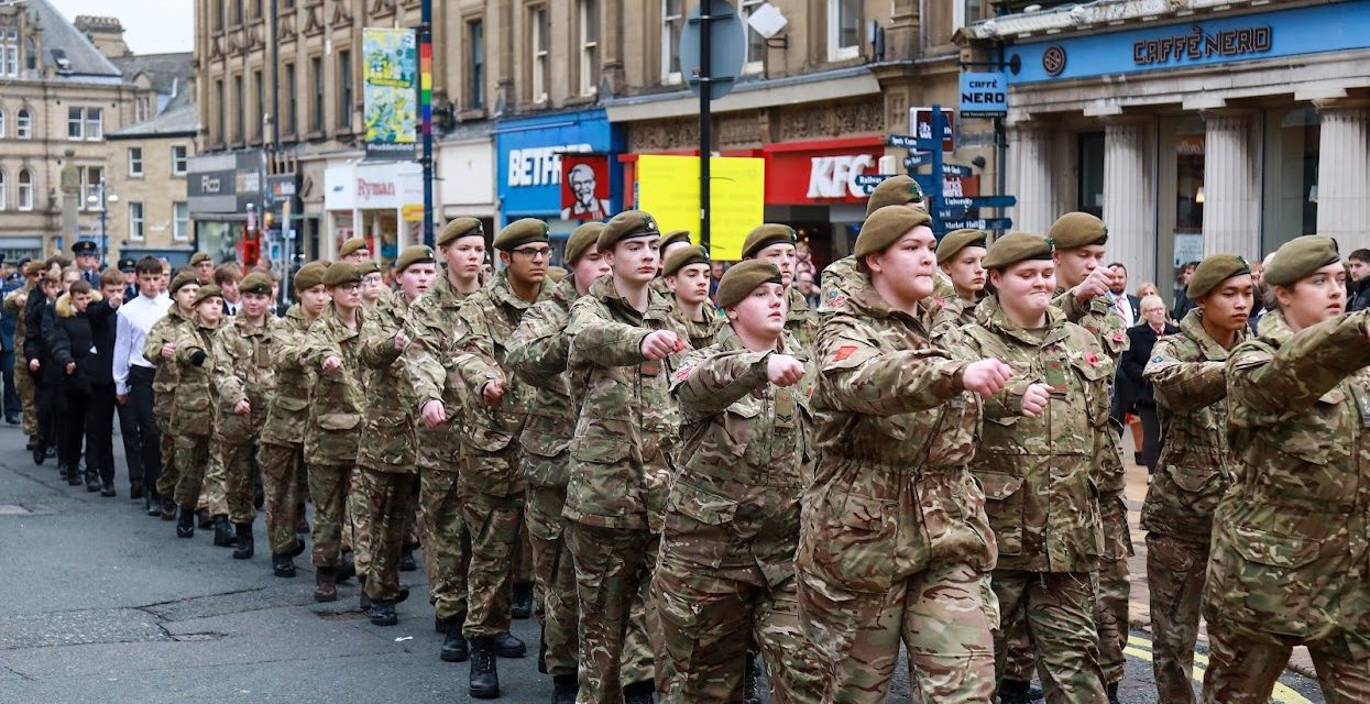 Remembrance Day parade and civic services in Huddersfield and Dewsbury to pay tribute to the fallen