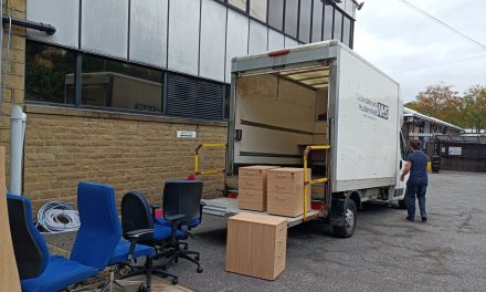 Thornton & Ross recycle and reuse by donating unwanted office furniture to local charities and community groups