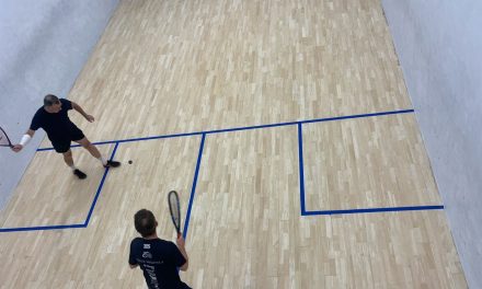 Ian Smith class performer in this week’s racquetball fixture for HLTSC