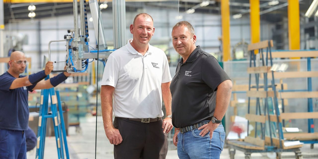 Andrew Taylor of Specialist Glass Products honoured as a ‘hero’ of his industry in top awards