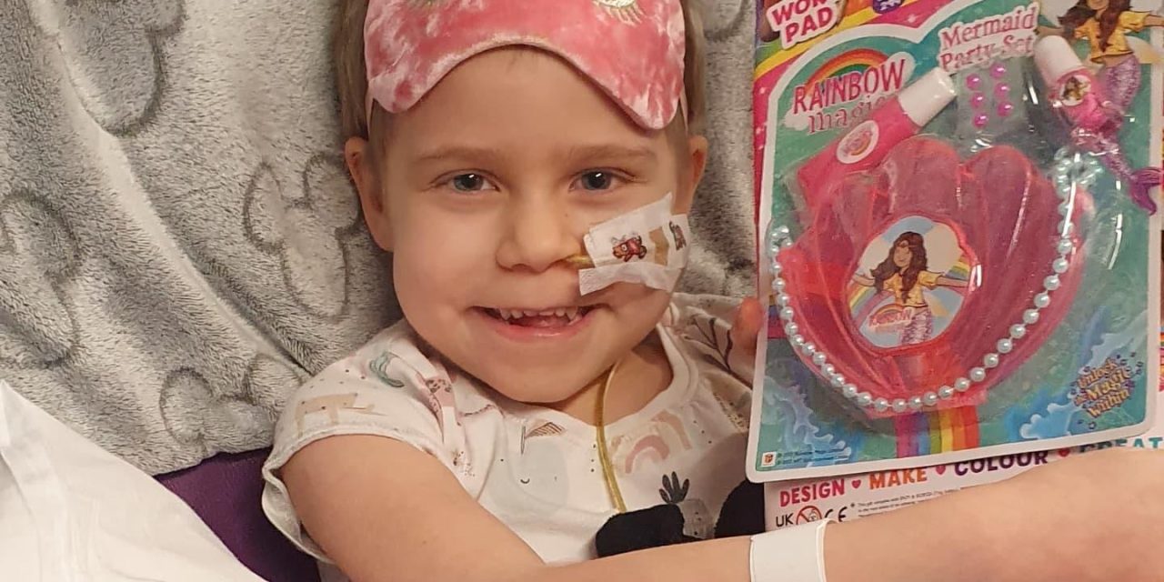 Home for Christmas – little Eden Smith is back in the arms of her family as a community rallies to pay for life-saving cancer treatment