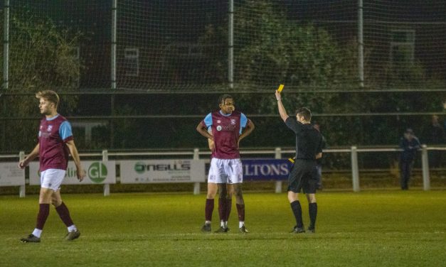 Festive spirit ran dry as four players were sent off in Emley AFC’s spicy clash with Athersley Rec