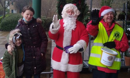 How Santa helped Holme Valley Lions support people in need this Christmas