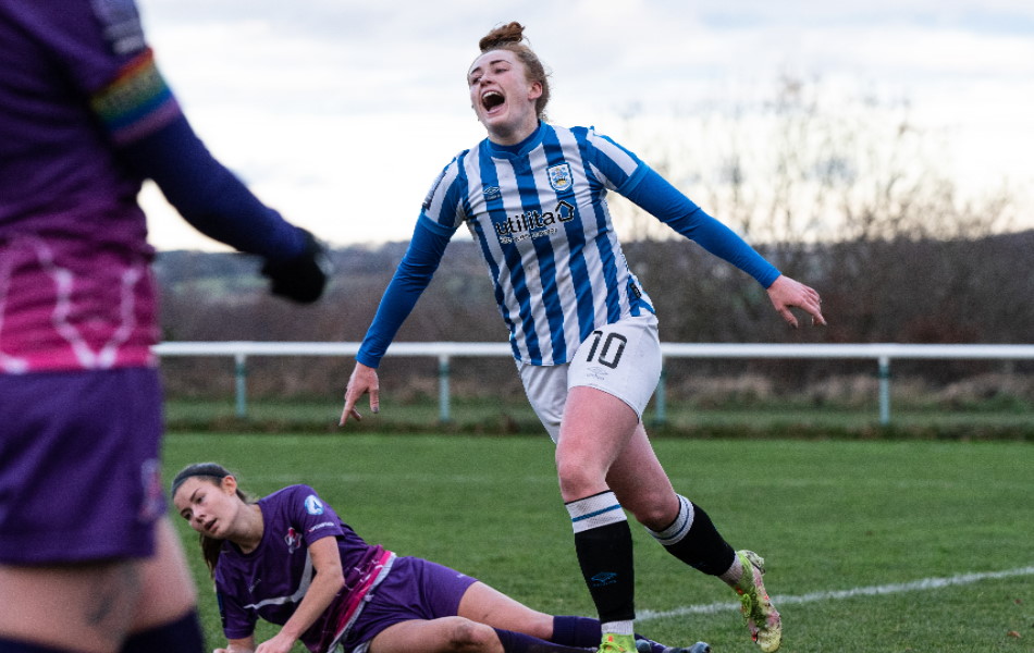 7-Up for Huddersfield Town Women FC as Laura Elford and Kate Mallin bag hat-tricks in 7-1 victory over Boldmere St Michaels